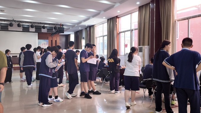 关注健康 护航成长｜绍兴蕺山外国语学校开展学生健康体检工作